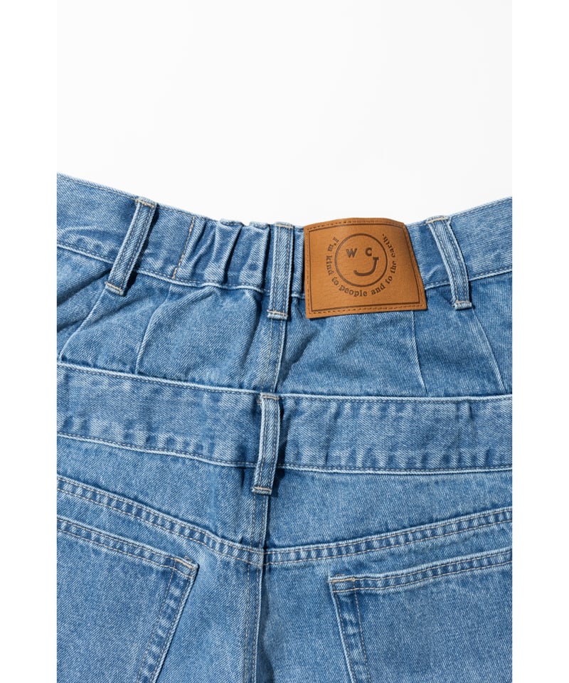 レイヤードデニムパンツ【WCJ-GM-026BLU】 | WCJ OFFICIAL WEB S