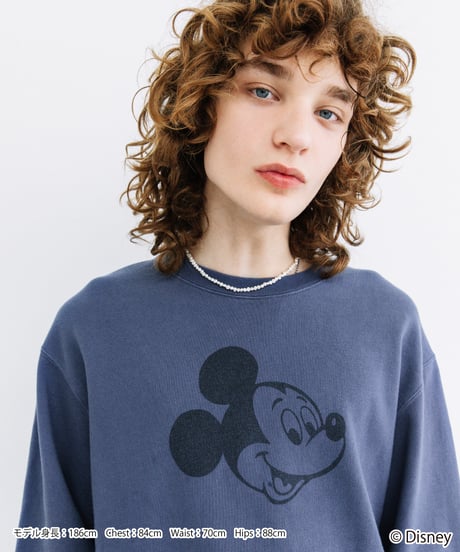 Disney / SWEAT TOP(ミッキー)【WCJ-NA-020NV】