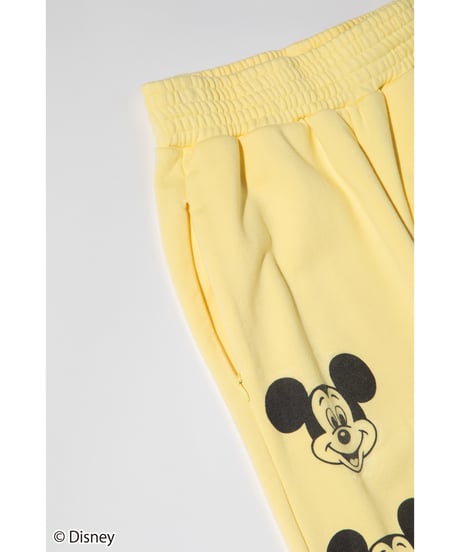 Disney / SWEAT PANTS(ミッキー)【WCJ-NA-050YEL01】