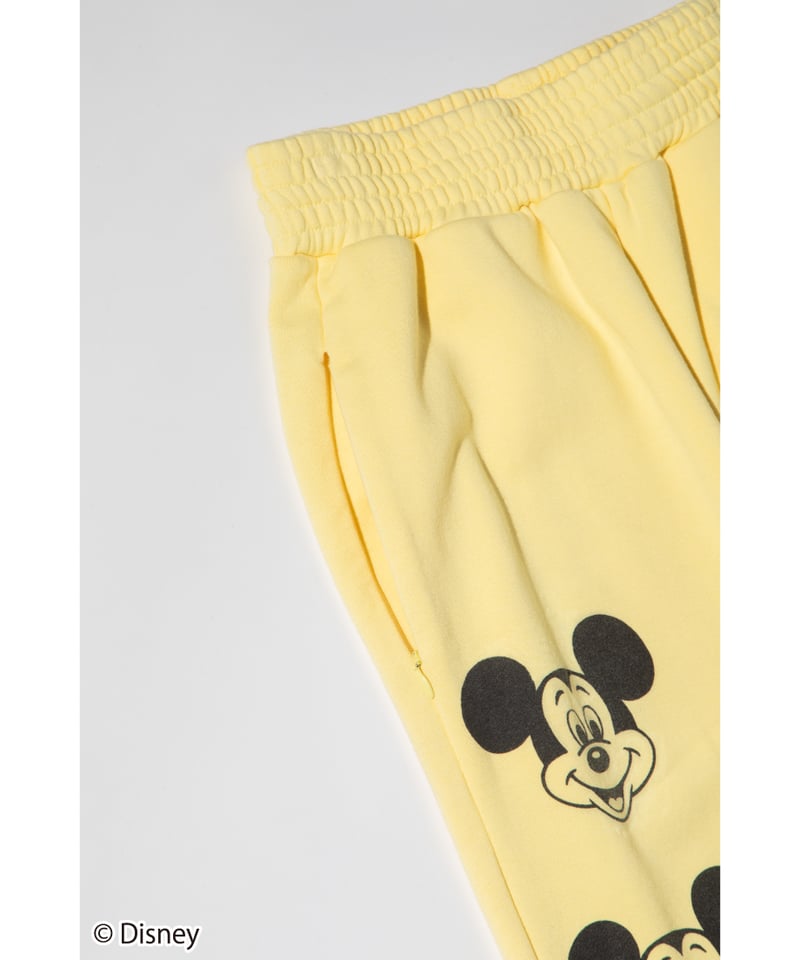 Disney / SWEAT PANTS(ミッキー)【WCJ-NA-050YEL01】 | W