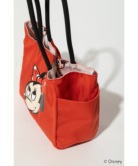 【撥水】Disney / REVERSIBLE TOTE BAG(S)(ミニー)【WCJ-TD-013RED-BEG02】