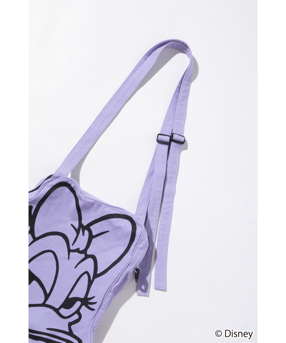 WCJ ディズニー デイジー ショルダーバッグ Disney / FACE DESIGN SHOULDER BAG(デイジー)【WCJ-GC-