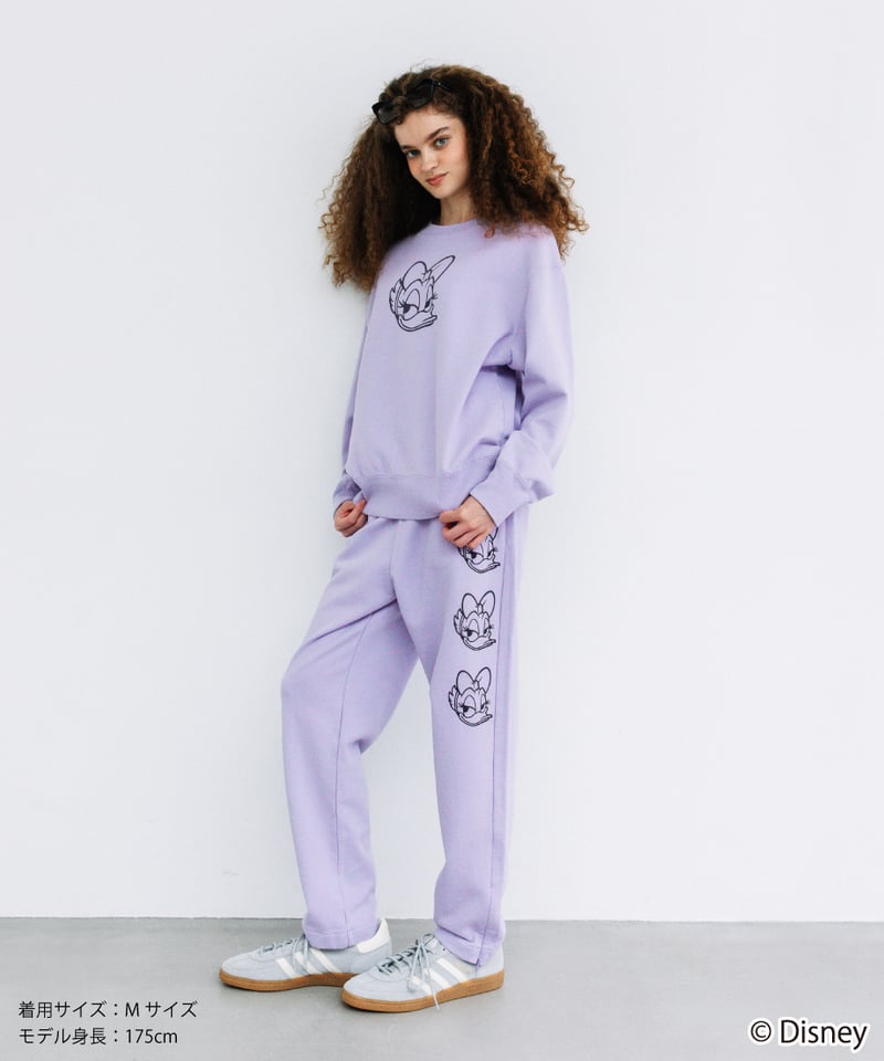 Disney / SWEAT PANTS(デイジー)【WCJ-NA-050PUR04】 | W