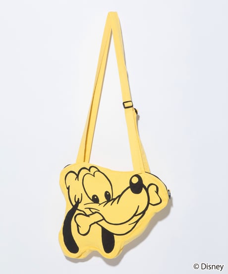 Disney / FACE DESIGN SHOULDER BAG(プルート)【WCJ-GC-056YEL07】