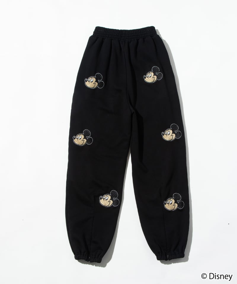 Disney / EMBROIDERY SWEAT PANTS(ミッキー)【WCJ-TD-04