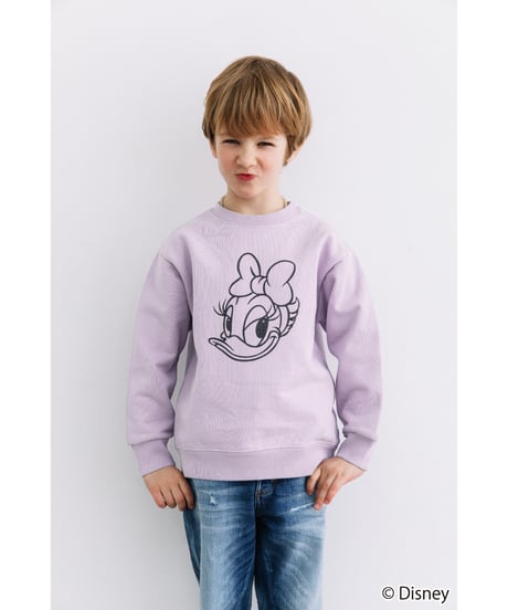 Disney / KIDS SWEAT TOP(デイジー)【WCJ-TD-002PUR04】