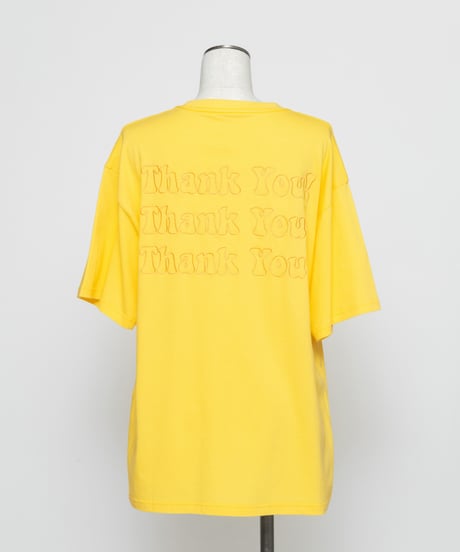 THANK YOU TEE【WCJ-TC-146YEL】