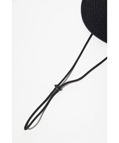 【撥水】クマポケッタブルサファリハット【WCJ-SM-034BK】
