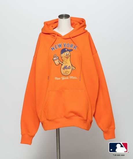 MLB HOODIE(ニューヨーク・メッツ)【WCJ-GC-058ORE-NYM】
