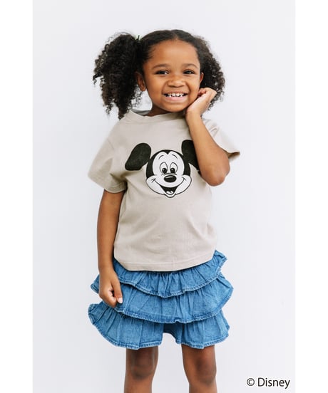 Disney / KIDS TEE（ミッキー）【WCJ-GC-051GRY01】