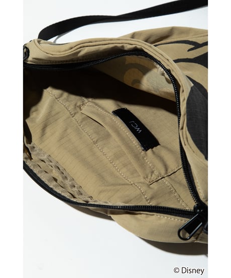 Disney / FACE DESIGN SHOULDER BAG（S）(ミッキー)【WCJ-GC-057BRN01】