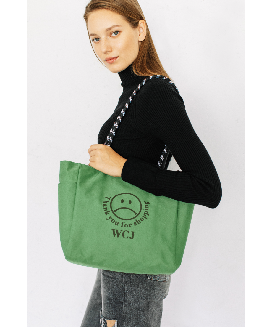 スクエアトートバッグ【WCJ-CO-071BK】 | WCJ OFFICIAL WEB STORE