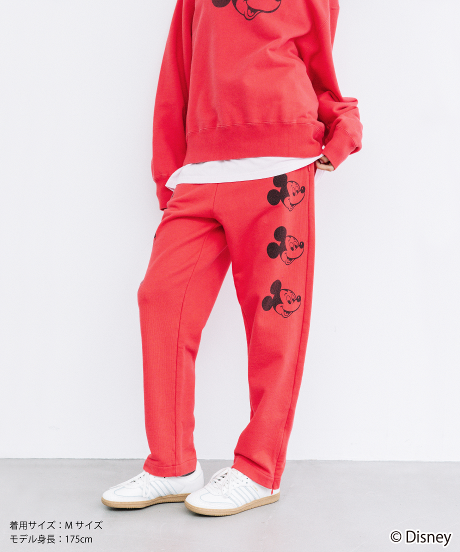 WCJ ミッキースウェット Disney / SWEAT PANTS(ミッキー)【WCJ-NA-050YEL01】 | W