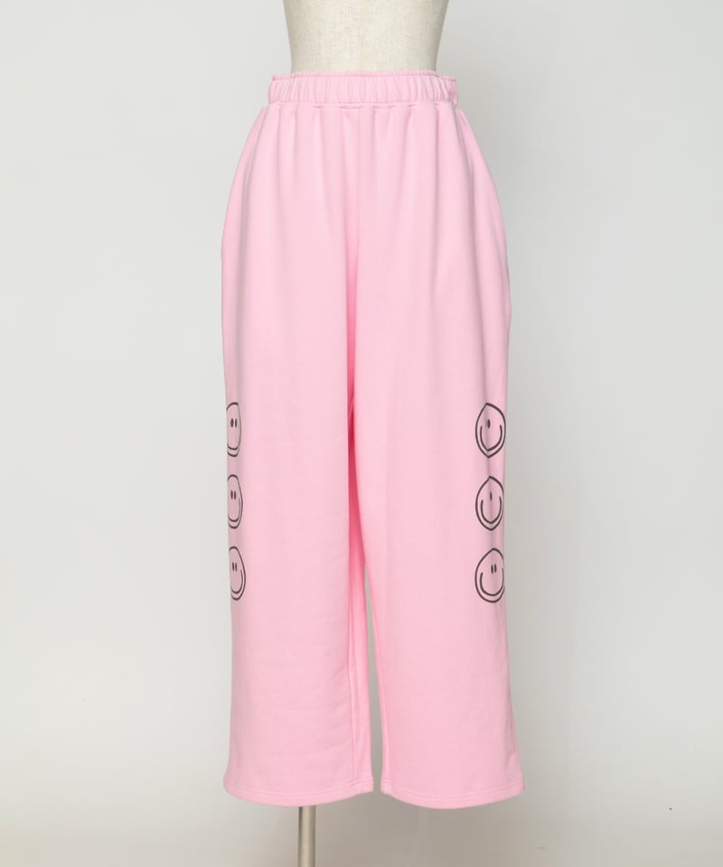 プリントスウェットパンツ【WCJ-LK-028PNK】 | WCJ OFFICIAL WEB  