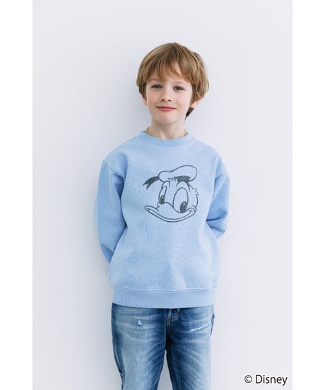 Disney / KIDS SWEAT TOP(ドナルド)【WCJ-TD-002SAX03】