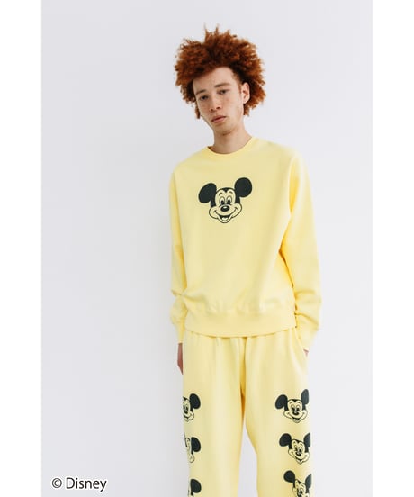 Disney / SWEAT TOP(ミッキー)【WCJ-NA-049YEL01】