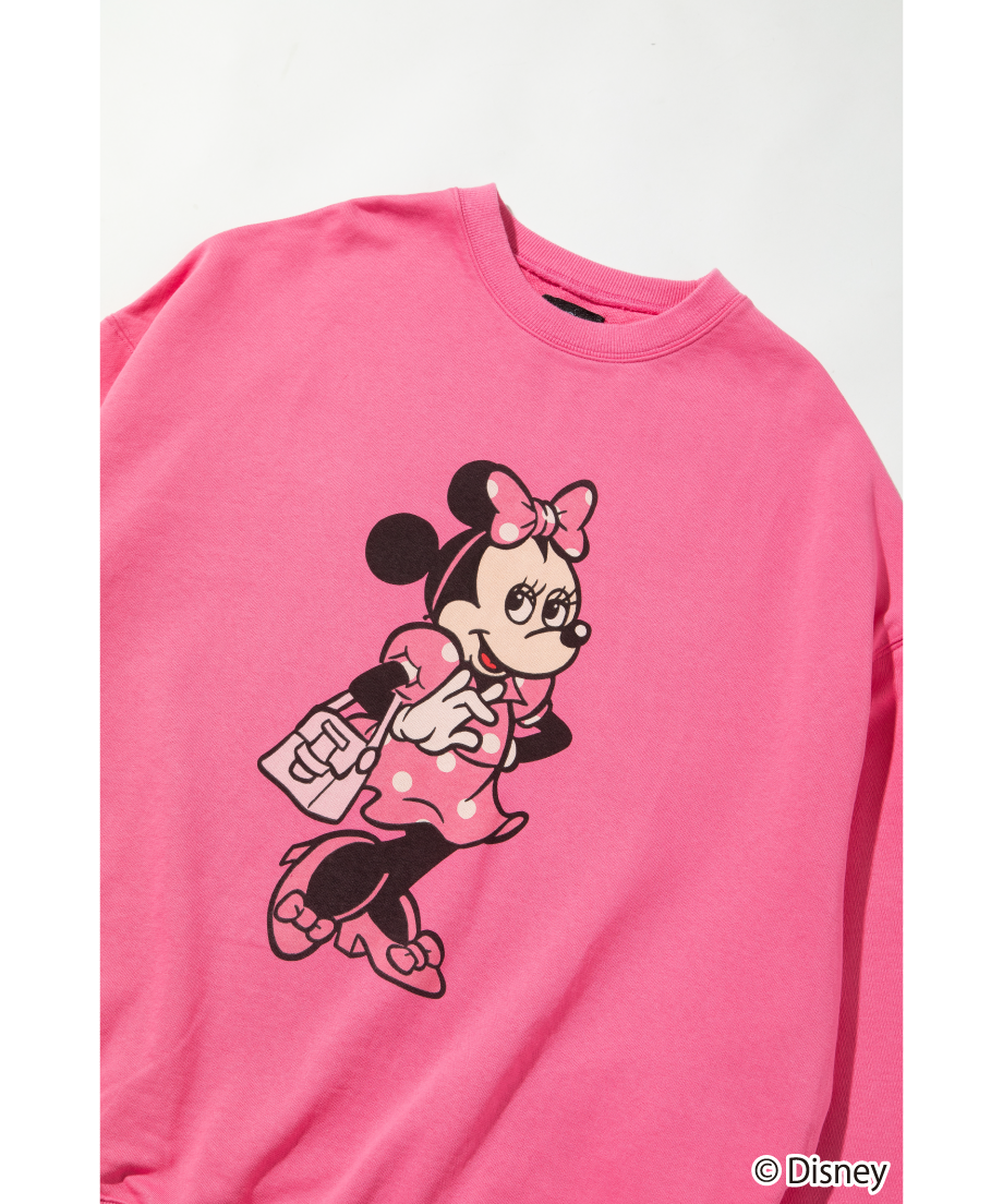 Disney / SWEAT BIG TOP(ミニー)【WCJ-TD-004PNK02】 | Disney / SWEAT BIG TOP(ミニー)【WCJ-TD-004PNK02】 |