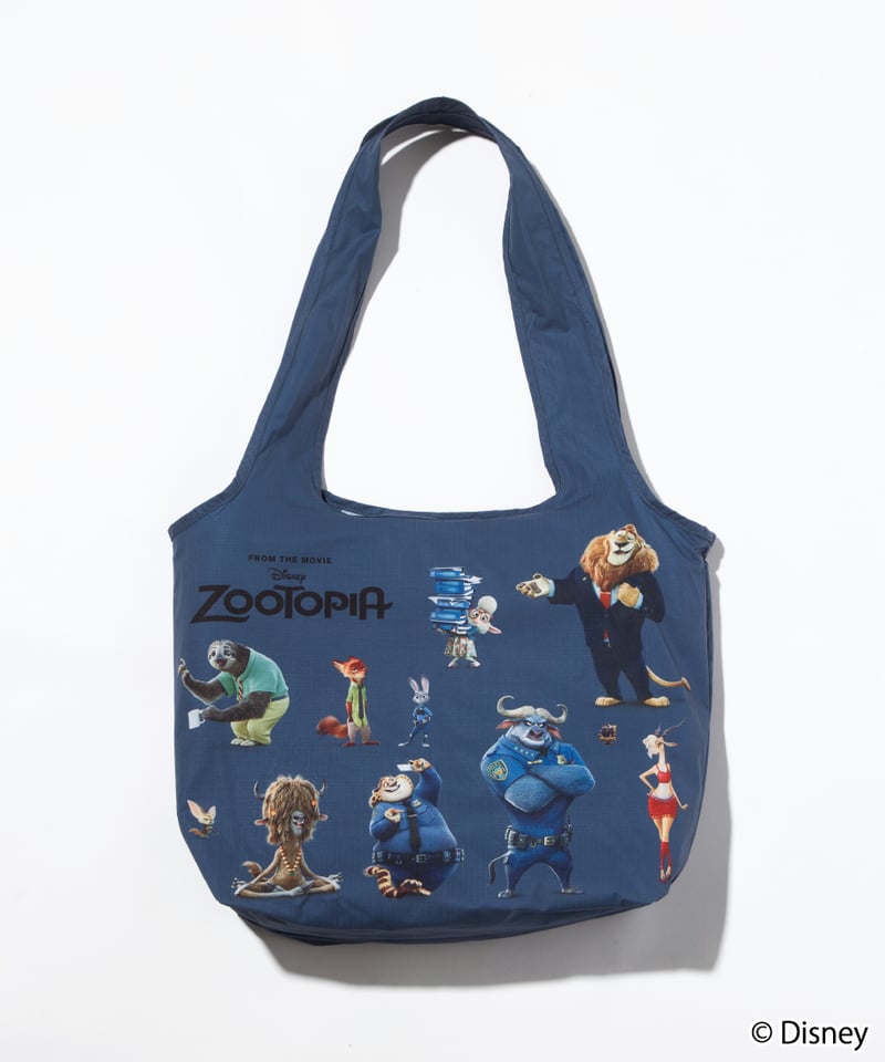撥水】Disney / Zootopia TOTE BAG【WCJ-TD-043NAV】 |
