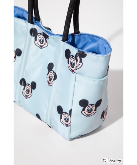 【撥水】Disney / REVERSIBLE TOTE BAG(S)(ミッキー)【WCJ-TD-013BLU-SAX01】