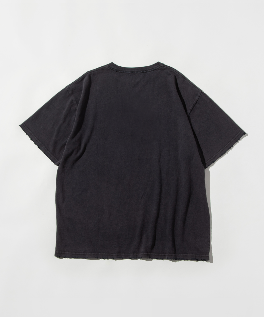 Disney / OVER DYE SS TEE（ミッキー）【WCJ-GC-027BLK01】