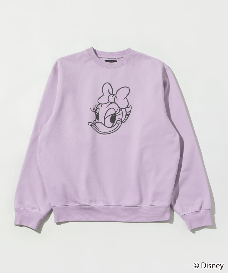 新品未使用★WCJ ディズニー デイジー パープル 紫 スウェット Disney / SWEAT TOP(デイジー)【WCJ-TD-001PUR04】 | WCJ