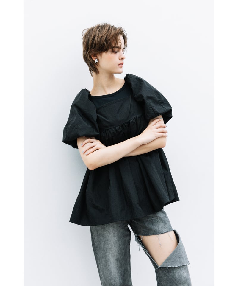 2WAYパフトップス【WCJ-PP-101BLK】 | WCJ OFFICIAL WEB STORE