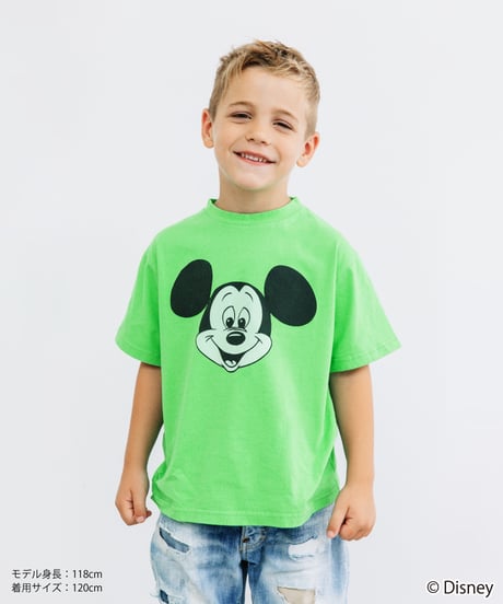 Disney / KIDS TEE（ミッキー）【WCJ-GC-051GRN01】