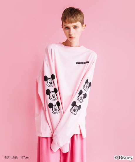 Disney / I LOVE LS TEE【WCJ-TD-049PNK】