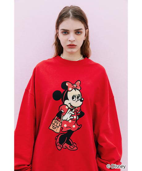 Disney / SWEAT BIG TOP(ミニー)【WCJ-TD-004RED02】