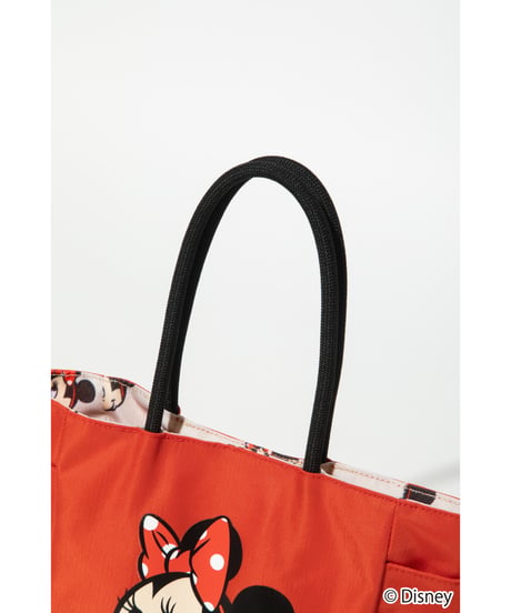 【撥水】Disney / REVERSIBLE TOTE BAG(S)(ミニー)【WCJ-TD-013RED-BEG02】