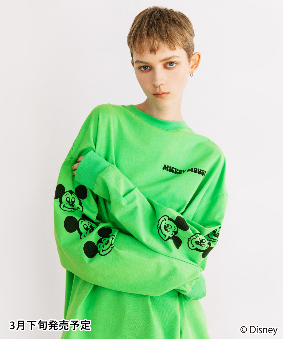 新品未使用タグ付き WCJ Disney / I LOVE LS TEE ロンT 新品未使用タグ