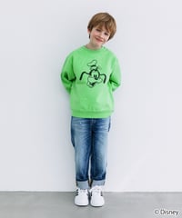 Disney / KIDS SWEAT TOP(グーフィー)【WCJ-TD-002GRN06】