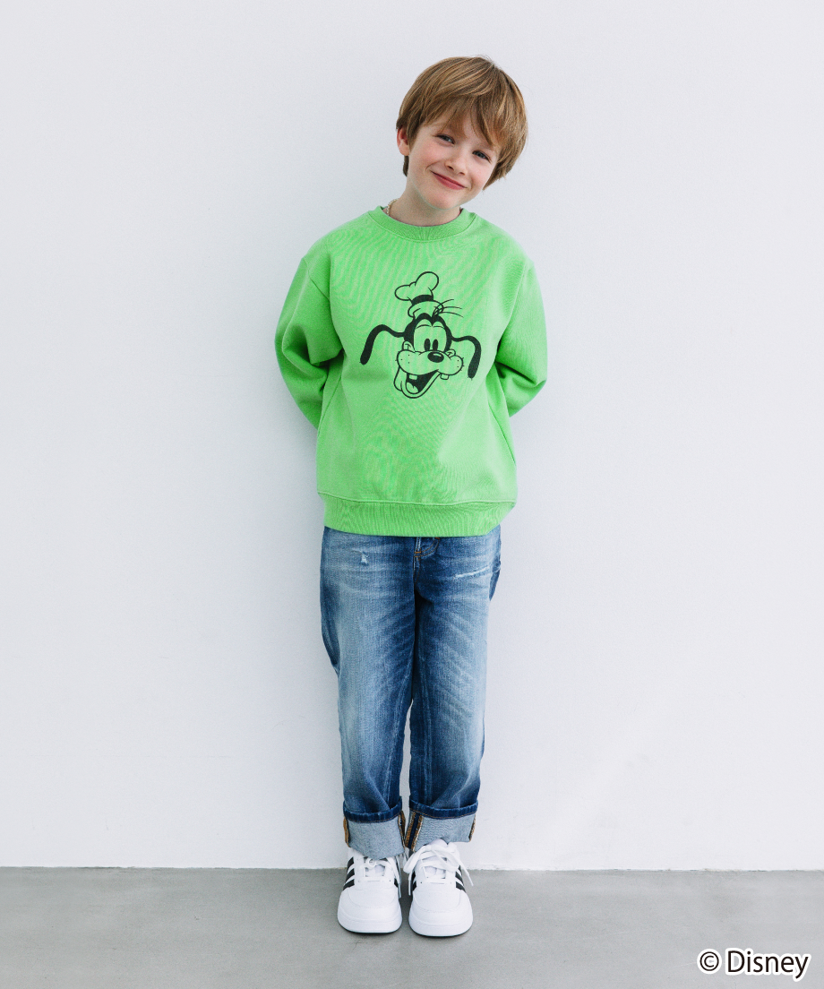 Disney / SWEAT TOP(グーフィー) wcj Disney / SWEAT TOP(グーフィー)【WCJ-TD-001GRN06】 | WC