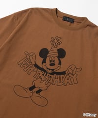 Disney / HAPPY BIRTHDAY TEE(ミッキー)【WCJ-TD-005BRN01】