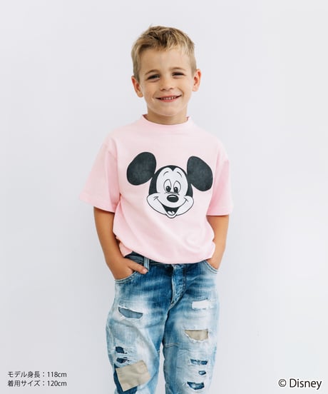 Disney / KIDS TEE（ミッキー）【WCJ-GC-051PNK01】