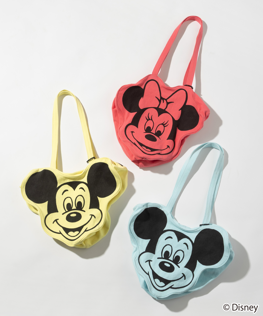 Disney / FACE DESIGN TOTE BAG(ミニー)【WCJ-GC-055RE
