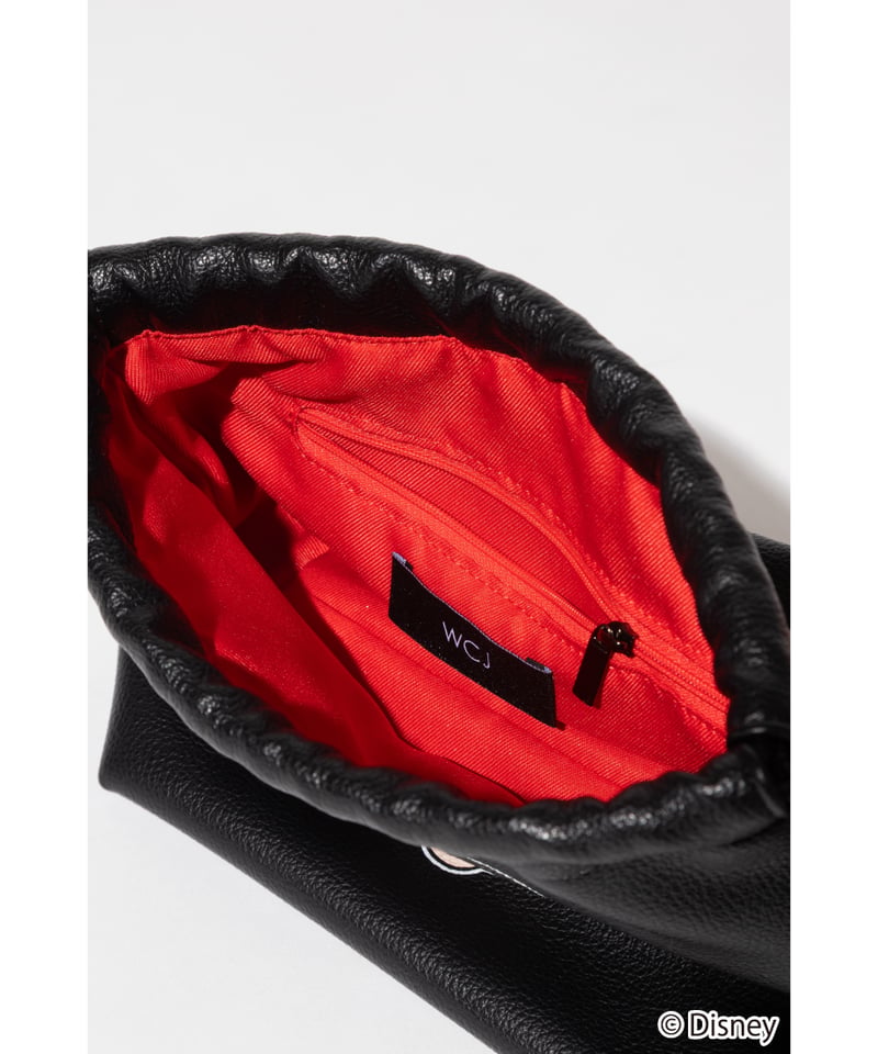 Disney / DRAWSTRING BAG(ミッキー)【WCJ-TD-052BLK01A】