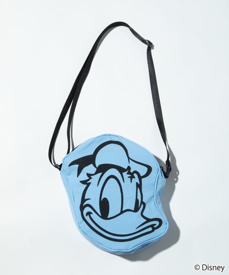 Disney / FACE DESIGN SHOULDER BAG（S）(ドナルド)【WCJ-GC-057BLU03】