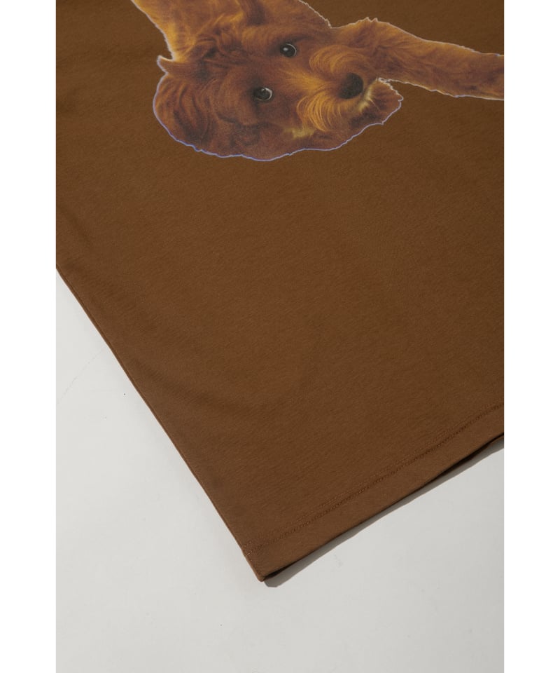 DOG TEE【WCJ-LK-031BRN】 | WCJ OFFICIAL WEB STORE