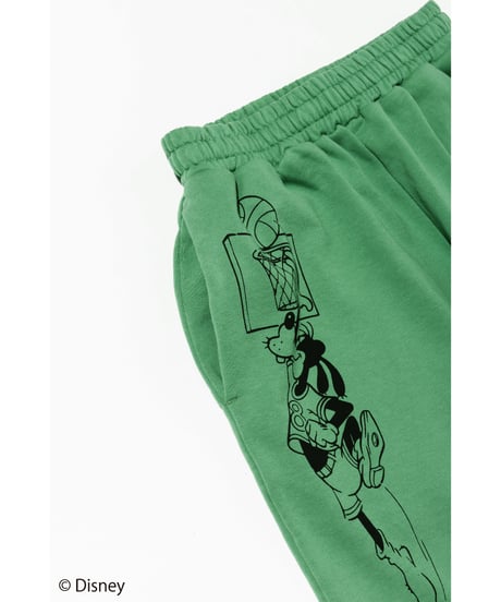 Disney / SWEAT PANTS(グーフィー)【WCJ-TD-053GRN06】※6月5日以降順次発送予定
