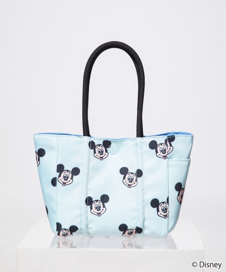 【撥水】Disney / REVERSIBLE TOTE BAG(S)(ミッキー)【WCJ-TD-013BLU-SAX01】