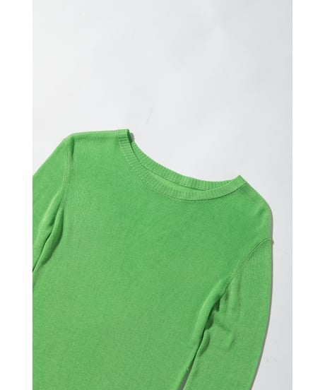 シアーニットTOPS【WCJ-MK-029GRN】