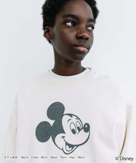 Disney / SWEAT TOP(ミッキー)【WCJ-NA-020WH】