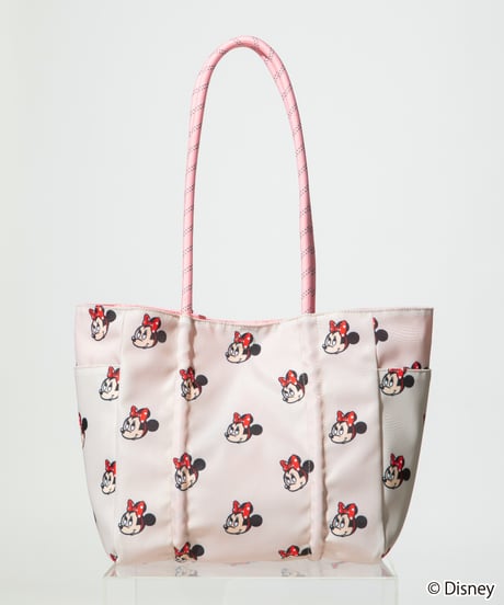 【撥水】Disney / REVERSIBLE TOTE BAG(ミニー)【WCJ-TD-012PNK-BEG02】