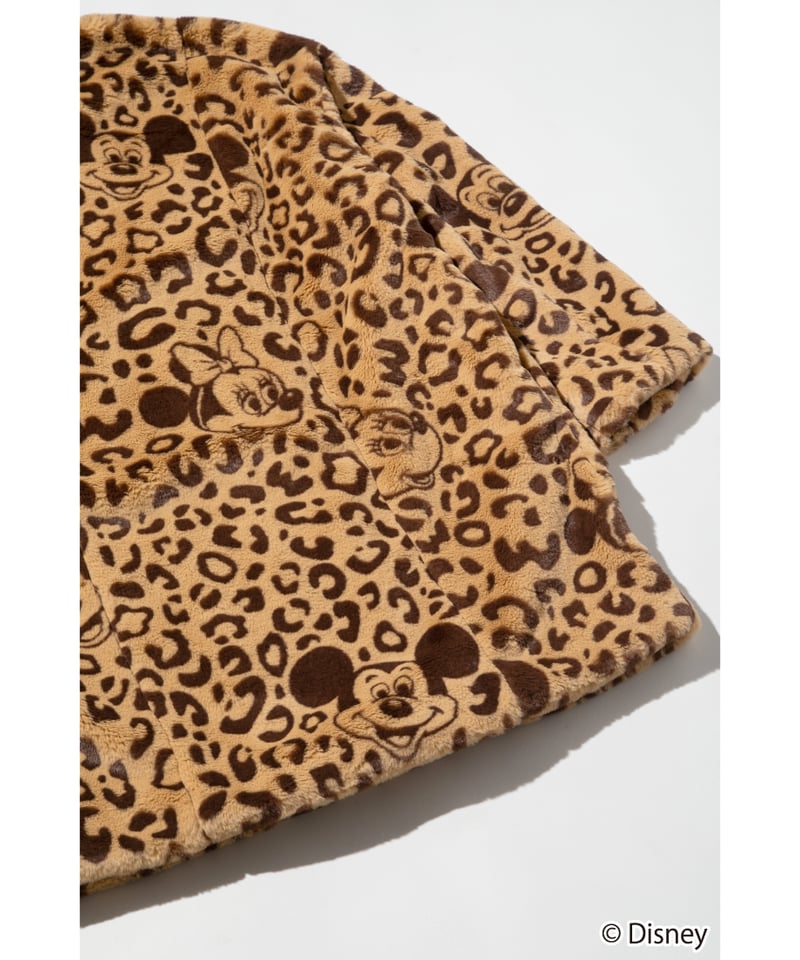 WCJ LEOPARD DESIGN COAT ミッキー WCJ LEOPARD DESIGN COAT ミッキー