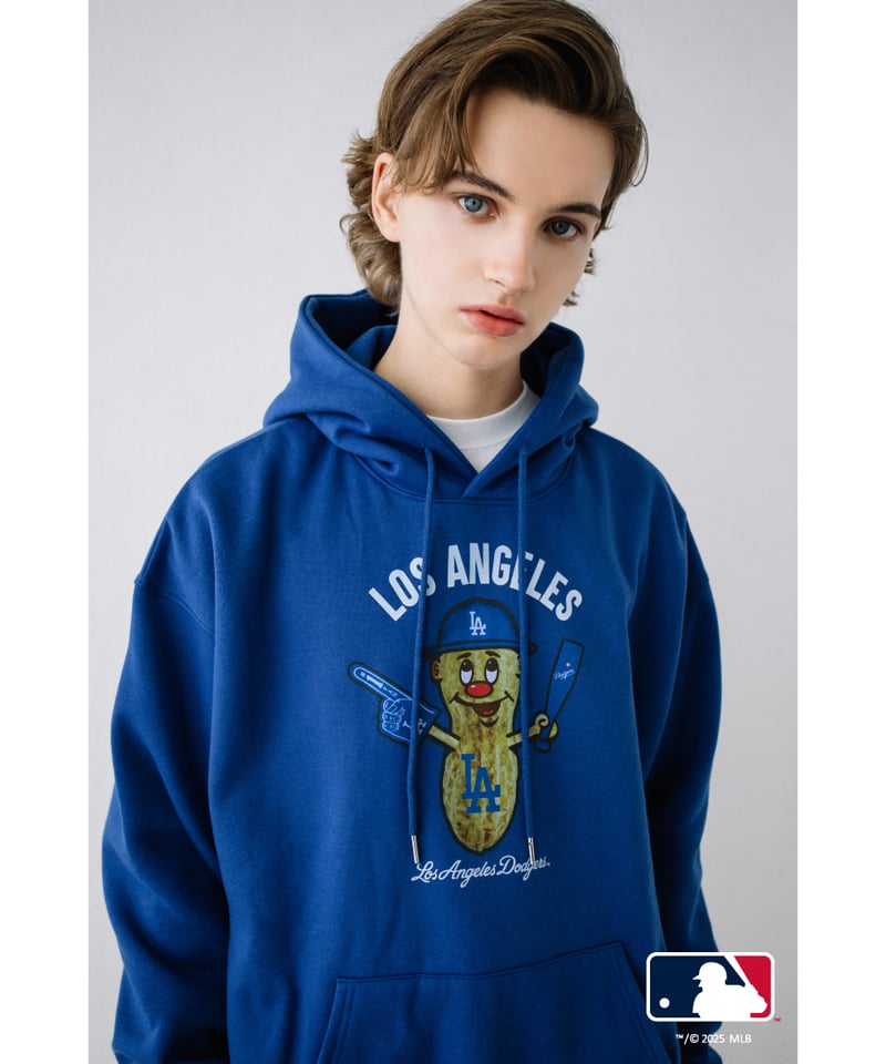 ロサンゼルスドジャース ユニホーム MLB HOODIE(ロサンゼルス・ドジャース)【WCJ-GC-058BLU-LAD】 | W