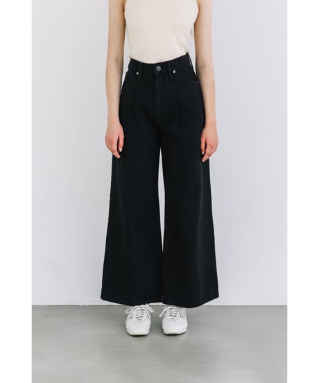ソフトデニムパンツ【WCJ-TA-006BLK】