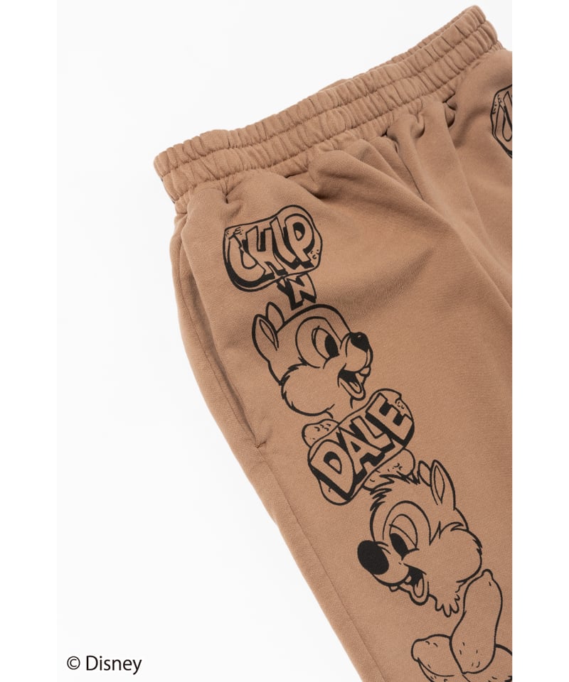 Disney / SWEAT PANTS(チップ＆デール)【WCJ-TD-053BRN08】※