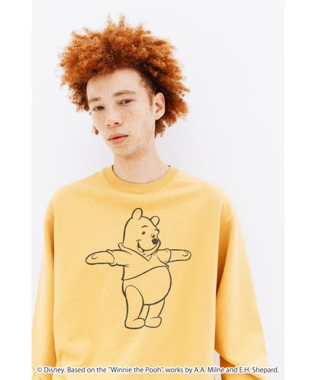 Disney / SWEAT TOP(プーさん)【WCJ-NA-049ORE09】