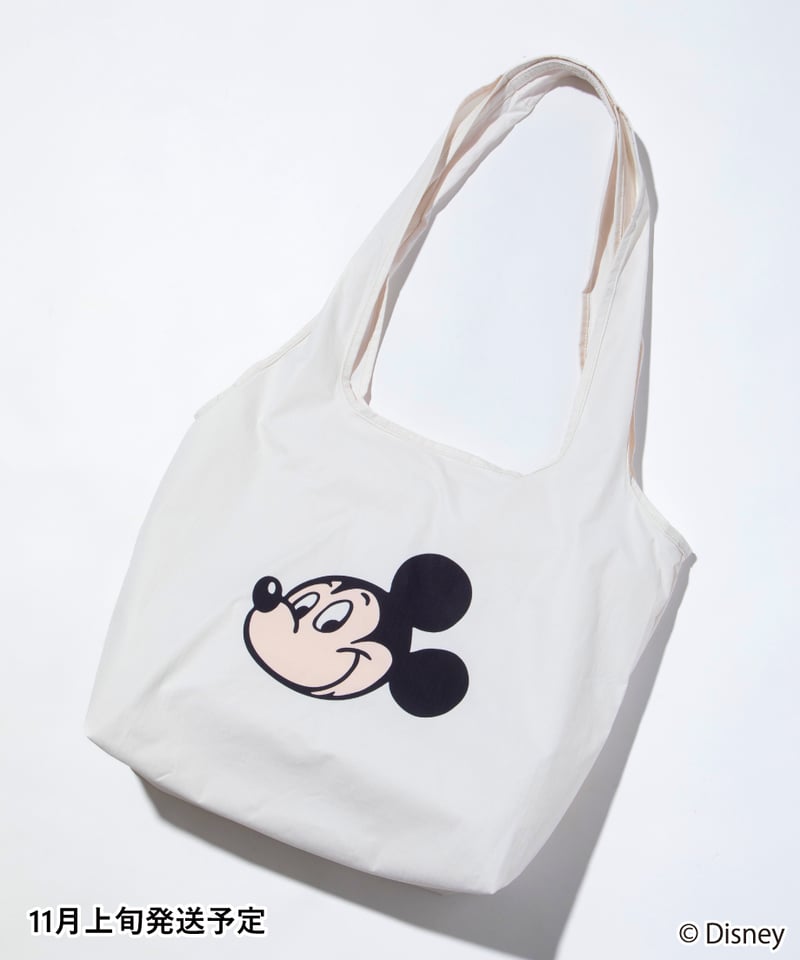wcj 撥水】Disney / TOTE BAG(ミッキー) 撥水】Disney / TOTE BAG(ミッキー)【WCJ-TD-037IVO01】※1